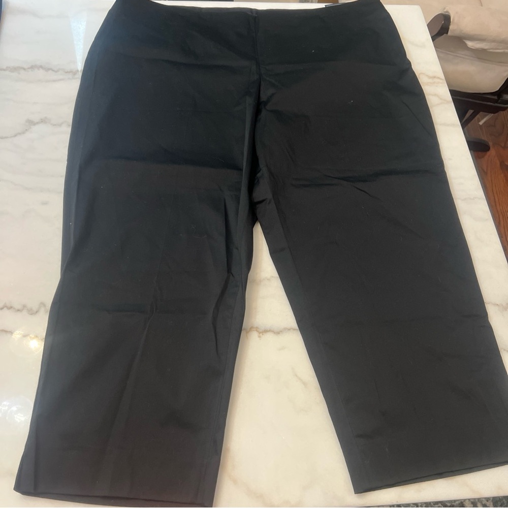 Jones New York Signature Woman Stretch Ankle Pants 22W NWT